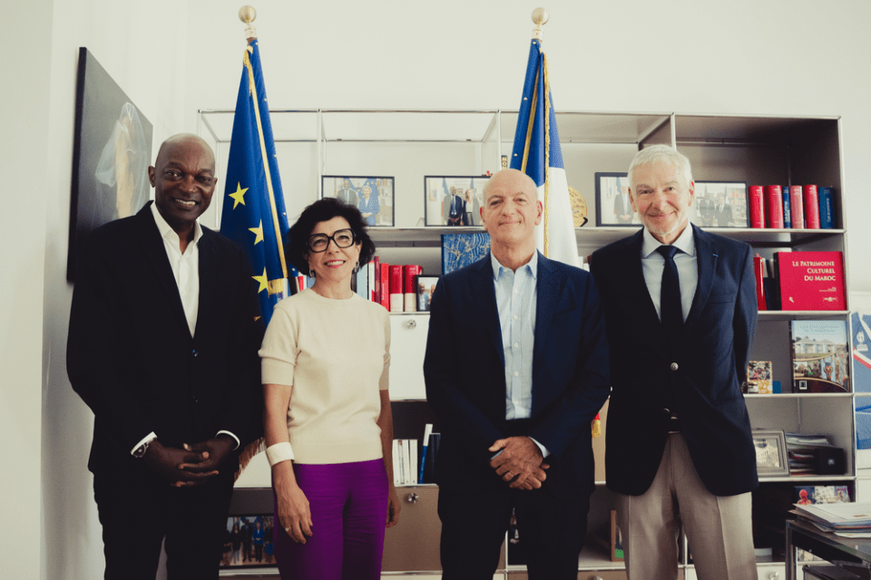 Signature d'une convention de mécénat entre la Fondation Toulouse Capitole Université et la Banque Populaire Occitane