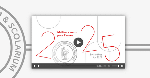 Visuel vidéo des voeux 2025
