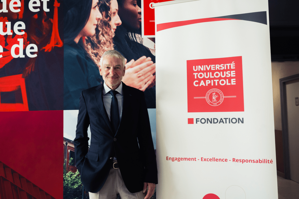 Signature d'une convention de mécénat entre la Fondation Toulouse Capitole Université et la Banque Populaire Occitane