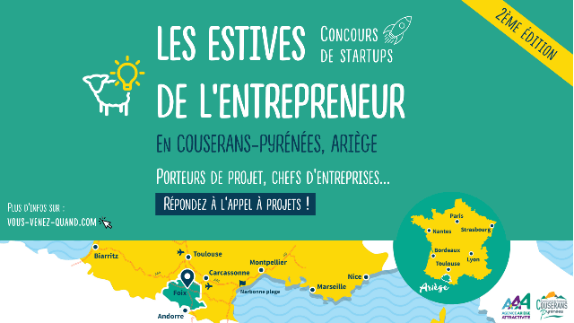 Concours de start-up : Les Estives de l'Entrepreneur