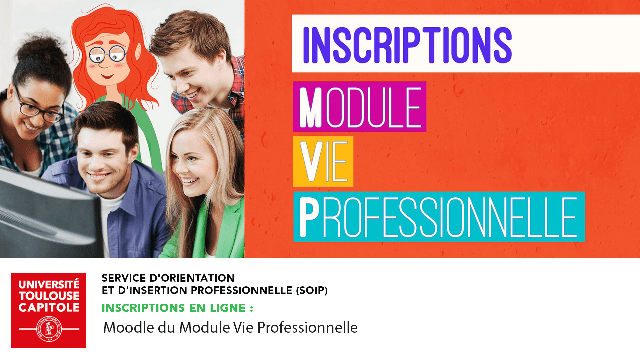 Bonification du  Module Vie Professionnelle  : inscriptions ouvertes !