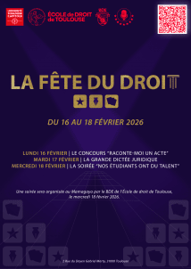 L'École de droit de Toulouse organise sa traditionnelle fête du droit !