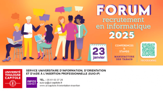 Forum Recrutement en informatique : Stage, Alternance et Emploi