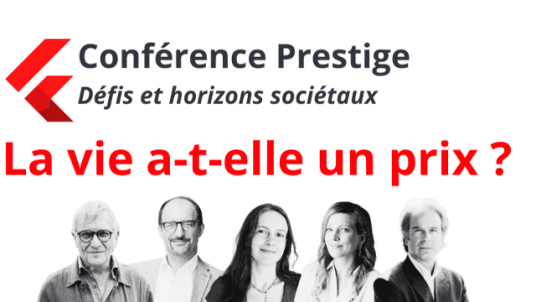 Conférence Prestige de l'IRSI : "La vie a-t-elle un prix ?"