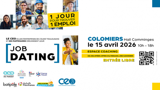 Job dating à Colomiers